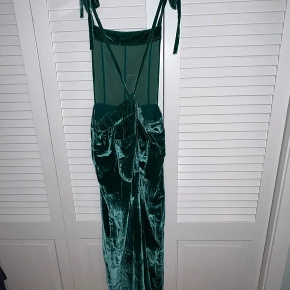 Free People Eva Velvet Overalls - Picture 3 of 4